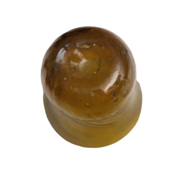 Amber Handblown Shot Glasses Mid-Century Vintage Set of 16 - 6 Small, 10 Medium - Picture 4 of 7